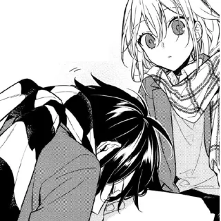 Telegram stiker 😖 horimiya! @lalavalu