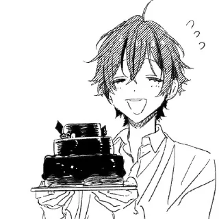 Video sticker 🎂 horimiya! @lalavalu