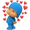 Video sticker 🥰 pocoyo ➜ @emoji1