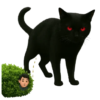 Telegram sticker 👀 Cat off OnyX loading .... @onyxafk