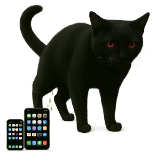 Video sticker 📱 Cat off OnyX loading .... @onyxafk