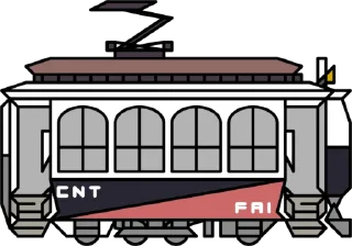 Telegram sticker 🚋 Wild Leftyposting | @StickersOfAstora
