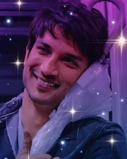 Telegram sticker ✨ Sushant Singh Rajput 💙✨