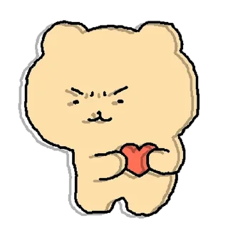 Telegram stiker 💬 망그러진 곰 4 By @KakaoEmoticon)