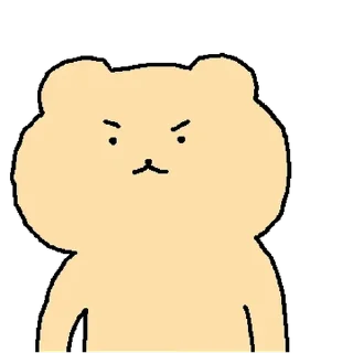Telegram stiker 💬 망그러진 곰 4 By @KakaoEmoticon)