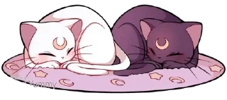 Video sticker 🌙 𖥻 ׁ  𝕷𝗎𝗇𝖺 ! ﹒ ◡◡ @SerenaStickers · ᵀ¹×⁰³