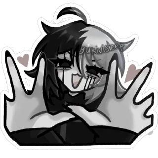 Telegram sticker 🥡 se;wer / тгк: @yukivisleep ♡