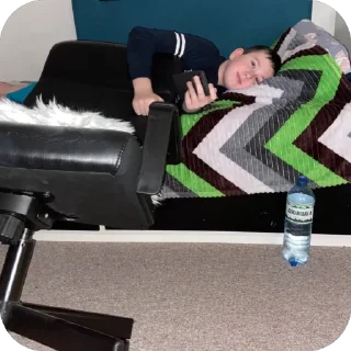 Telegram sticker 🫥 Ниця