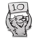 Sticker 🔟 Wolf Pack