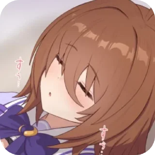 Video sticker 😴 agnes tachyon od @kruisbeeld