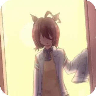 Video sticker 😐 agnes tachyon od @kruisbeeld