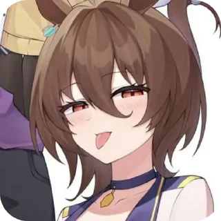 Sticker 🥰 agnes tachyon od @kruisbeeld