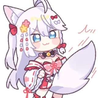 Video sticker 🌭 夜璃_巫女&女仆
