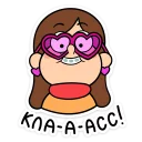 Telegram sticker 😍 Мэйбл Пайнс :: @stickroom