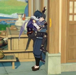 Telegram sticker 🙈 Ningguang - THE ALBUM