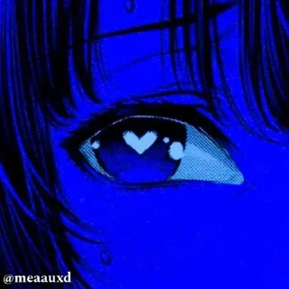 Telegram sticker 🌟 𝗕𝗹𝘂𝗲💙 @meaauxd @meaauchan @urm :: @fStikBot