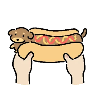 Video sticker 👍 @KakaoEmoji 쏘세지 귀여워