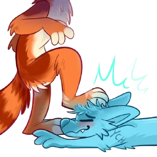 Telegram sticker 🐾 Salebat Favoritos Nsfw 2