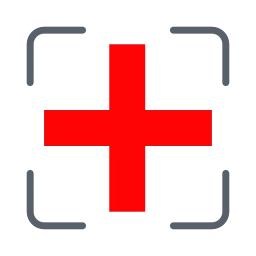 Sticker ➕ Scan Red @emoji_awwww