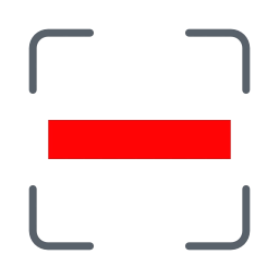 Sticker ➖ Scan Red @emoji_awwww