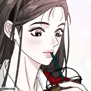 Telegram sticker 🌟 유민 ❄ @TwinCurl