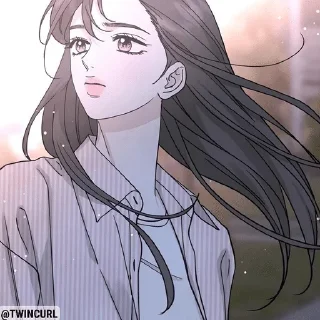 Telegram sticker 🌟 유민 ❄ @TwinCurl
