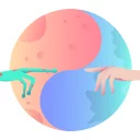 Telegram stiker ☯ 陰陽 陰陽 (hovert9)