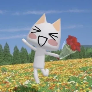 Telegram sticker 🌺 my favorite cat Na4to!! :: @fStikBot
