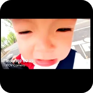 Video sticker 😀 Lullaby funny baby