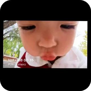 Video sticker 😀 Lullaby funny baby