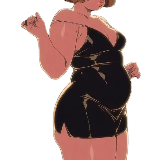 Telegram sticker 🎩 Nudes