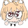 Sticker 🥺 neco arc