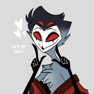 Telegram sticker 🖤 столас @stickerskva