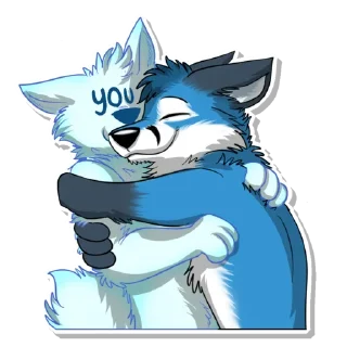 Video sticker ❤️ Scout Fox