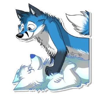 Telegram sticker 🐶 Scout Fox