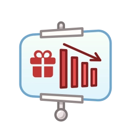 Sticker 📉 @GiftNews Emoji