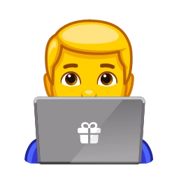 Sticker 🧑‍💻 @GiftNews Emoji