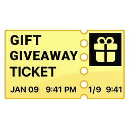 Sticker 🎫 @GiftNews Emoji