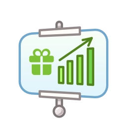 Sticker 📈 @GiftNews Emoji