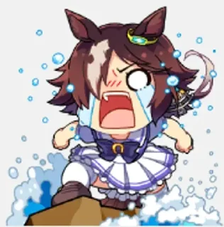 Video sticker 😊 Umamusume Stamps