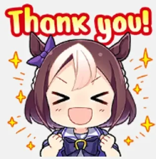 Sticker 😊 Umamusume Stamps