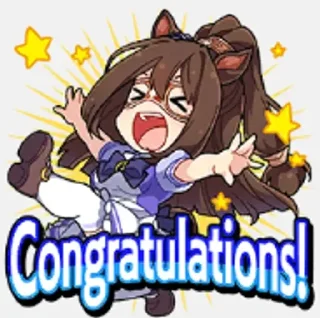 Telegram sticker 😊 Umamusume Stamps