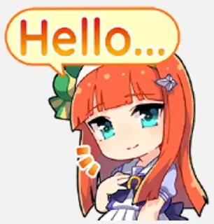 Video sticker 😊 Umamusume Stamps