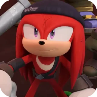 Telegram sticker ☺ Knuckles |@ Zephyriho
