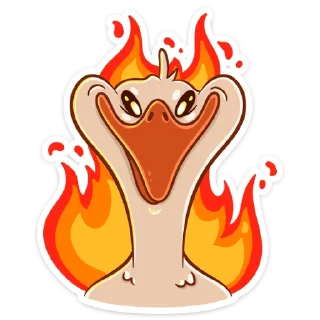 Video sticker 🔥 Гусь Федька :: @stickroom