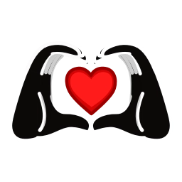 Telegram sticker 🫶 @fuckdespite // by @sounkm