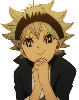 Telegram sticker 🤩 Black Clover @keiriststicks