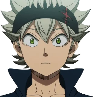 Telegram sticker 😶 Black Clover @keiriststicks