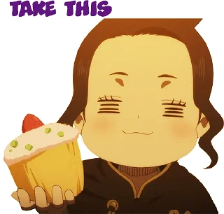 Telegram sticker 🎂 Black Clover @keiriststicks