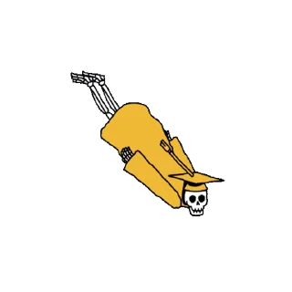 Video sticker 🪽 Skeleton @stickerstgrm